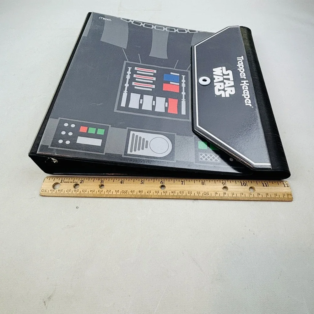 Mead Star Wars Darth Vader Trapper Keeper Black 3 Ring Binder 2014 X-603